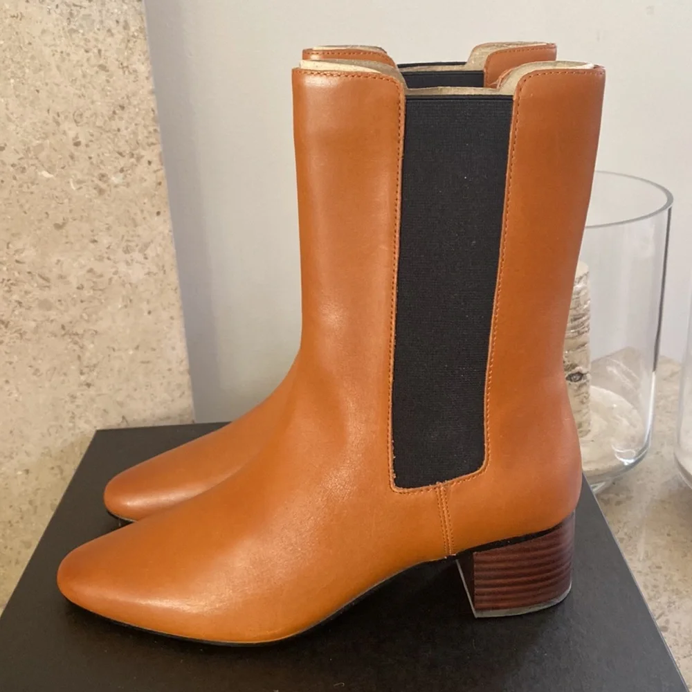 J. Crew Leather Booties - Picture 3 of 15